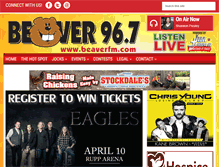 Tablet Screenshot of beaverfm.com